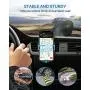 Andobil Car Phone Mount, Upgraded Strong Aviation Material Newest Car Phone Holder for Air Vent Compatible with iPhone 11/11 Pro/11 Pro Max/8 Plus/X/XR/SE Samsung Galaxy Note20/S20/S20+/S10/S9/S8