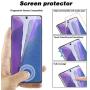 [4 Pack] TOCOL for Samsung Galaxy Note 20 [2 Pack] TPU Screen Protector and [2 Pack] Tempered Glass Camera Lens Protector HD Clear Bubble Free Case Friendly