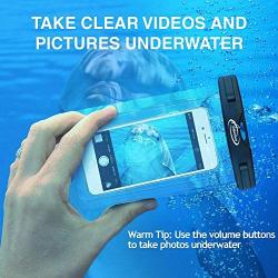 AiRunTech Waterproof Case(3-Pack), Waterproof Cell Phone Dry Bag for iPhone Xs/XS Max/XR/X, iPhone 8/8 Plus/7/7 Plus/6/6s, Samsung Galaxy S9/S8/S7 Google Pixel and All Devices Up to 6.6 Inches