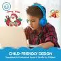 ONTA gorsun Foldable On Ear Audio Adjustable Lightweight Headphone for Kids Cellphones Smartphones iPhone Laptop Computer Mp3/4 Earphones (Blue) ONTA gorsun Foldable On Ear Audio Adjustable Lightweight Headphone for Kids Cellphones Smartphones iPhone Laptop Computer Mp3/4 Earphones (Blue)