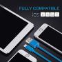 iPhone Charger Lightning Cable, Quntis 3Pack 6.5FT Lightning to USB A Cable MFi Certified Compatible with iPhone Xs Max XR X 8 Plus 7 Plus 6 Plus 5s SE iPad Pro iPod Airpods and More, Blue