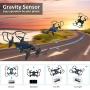 S9M Mini Drone, Supkiir 4-AXIS Drone with 720P HD Camera, Mini RC Quadcopter for Kids Beginners Adult, Foldable FPV WiFi Helicopter, Attitude Hold, 3D Flips, Gravity Control and Trajectory Flight