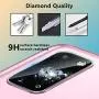 [ 3 Pack] UniqueMe Camera Lens Protector for Samsung Galaxy S20（6.2&quot） Screen Protector Tempered Glass Case Friendly[New Version]