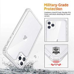 ESR Air Armor Case for iPhone 11 Pro Max Case, [Shock-Absorbing] [Scratch-Resistant] [Military Grade Protection] Hard PC + Flexible TPU Frame, for The iPhone 11 Pro Max (2019 Release), Matte