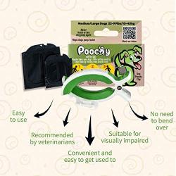 POOCHY - Your Dogs Poop in A Bag is The Most Comfortable, Clean, Healthy, Indoor and Outdoor Solution for Regular Relief – For dogs 22-99lbs with minimum tails ¾ Inch thick and 3 Inches long