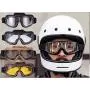 Motorcycle Goggles,Vintage Aviator Motocross Driving Sports Glasses Men Women Motorcycle Goggles,Vintage Aviator Motocross Driving Sports Glasses Men Women