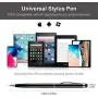 Stylus Pen,UROPHYLLA 10pcs Universal 2 in 1 Capacitive Stylus Ballpoint Pen Compatible for iPad,iPhone,Samsung,HTC,Kindle,Tablet,All Capacitive Touch Screen Device -Black+Blue Stylus Pen,UROPHYLLA 10pcs Universal 2 in 1 Capacitive Stylus Ballpoint Pen Compatible for iPad,iPhone,Samsung,HTC,Kindle,Tablet,All Capacitive Touch Screen Device -Black+Blue