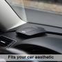 GPS Dash Mount [Matte Black Dock] for Garmin Nuvi Drive Dezl Drivesmart, Tomtom, Magellan Roadmate, Rand McNally, Navman, Cell Phone - Car Adhesive Non-Slip Dashboard Replacement Holder for Satnav