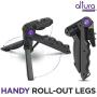 Altura Photo Mini Tripod Tabletop Stand w/Soft Pistol Grip for DSLR, Audio Recorder and Video