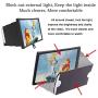 Cell Phone Screen Magnifier Amplifier, Anzhee 2020 Newest Design 12" Curved 3D HD Anti-Blue Light Adjustable Foldable Mobile Phone Screen Enlarger Compatible for iPhone Samsung & All Smartphone Video