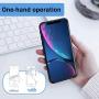 Cell Phone Finger Stand Holder, Stitch and Starry Sky Ocean Grip Foldable Phone Mount Expanding Kickstand Compatible with All Tablets and Smartphones