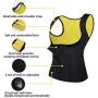 Sweat Waist Trainer Girdle Workout Sauna Tank Top Vest for Women Weight Loss Exercise, Double Tummy Slimmer