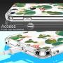 LUHOURI iPhone SE Case 2020,iPhone 8 Case,iPhone 7 Case with Screen Protector,Clear with Cactus in Flower for Girls Women,Protective Phone Case for iPhone 7 /iPhone 8/ iPhone SE2