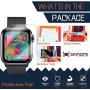 Skinomi Screen Protector Compatible with Apple Watch Series 5 (44mm)(6-Pack)(EZ Installation) Clear TechSkin TPU Anti-Bubble HD Film