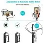 Selfie Stick, Extendable Selfie Stick Tripod with Detachable Wireless Remote and Tripod Stand Selfie Stick for iPhone X/iPhone 8/8 Plus/iPhone 7/7 Plus, Galaxy S9/S9 Plus/S8/S8 Plus/Note8,Huawei,More Selfie Stick, Extendable Selfie Stick Tripod with Detachable Wireless Remote and Tripod Stand Selfie Stick for iPhone X/iPhone 8/8 Plus/iPhone 7/7 Plus, Galaxy S9/S9 Plus/S8/S8 Plus/Note8,Huawei,More