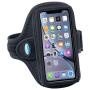 Tune Belt Model AB91 Armband for iPhone 11, 11 Pro Max, Xs Max, Xr, 7/8 Plus, Samsung Note 9 10 10+, Galaxy S8+ S9+ S10+, Google Pixel 3XL, 3aXL - for Running & Working Out - Sweat-Resistant (Black)