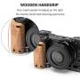SmallRig Cage Kit with Wooden Handle Hand Grip, for Sony A6100 A6300 A6400 A6500 Camera - KCCS2705