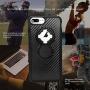 Rokform - Magnetic iPhone 8/7/6/6s Plus Case with Twist Lock Mount, Crystal Slim Magnetic Mobile Phone Holder Series (Black)