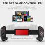 ller76 Wireless Bluetooth 4.0 Gamepad Wireless Telescopic Game Controller Practical Stretch Joystick Pad iOS Compatible Android Mobile Phone Tablet Support win7/8/10 Smart TV System