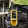 DEWALT DXFRS800 2 Watt Heavy Duty Walkie Talkies - Waterproof, Shock Resistant, Long Range & Rechargeable Two-Way Radio with VOX (6 Pack w/ Gang Charger) (DXFRS800-BCH6)