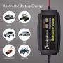 Car Battery Charger Maintainer 5A 12V Trickle Charger 7-Stages Smart Battery Charger for Deep Cycle Battery Automotive Boat Motorcycle Lawn Mower Marine Sealed Lead Acid Battery and More (7-Stages)