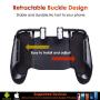 Qoosea Compatible with PUBG Mobile Controller Mobile Game Controller Sensitive Shoot and Aim Keys L1R1 Shooter Handle Grip Controller for Android IOS Joysticks PUBG Knives Out Rules of Survival