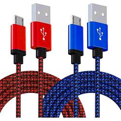 Charging Cable for Samsung Galaxy S7, 2Pack 10Ft Long Charger Cable, Android Phone Fast Charger Cord for Samsung Galaxy S7 S6 Edge,J8 J7 J3/Prime/Pro J7 V/Sky Pro/Crown Micro USB Cable