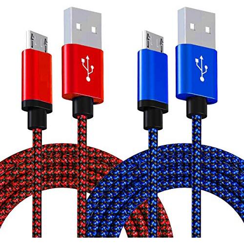 Charging Cable for Samsung Galaxy S7, 2Pack 10Ft Long Charger Cable, Android Phone Fast Charger Cord for Samsung Galaxy S7 S6 Edge,J8 J7 J3/Prime/Pro J7 V/Sky Pro/Crown Micro USB Cable