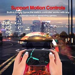 Railay Wireless Controller for Nintendo Switch/Switch lite,Pro Controller Bluetooth Gamepad Joypad