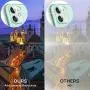 [ 3 Pack ] UniqueMe Camera Lens Protector for iPhone 11 Tempered Glass [High Definition] Scratch Resistant 6.1&quot