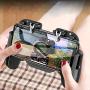 OUYAWEI H5 Hand Grip Mobile Phone Gamepad Retractable Cooling Fan Joystick Controller Battery Holder Hollow Trigger
