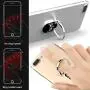 Cell Phone Finger Ring Holder, IHUIXINHE 360° Adjustable Ring Grip Kickstand for iPhone X 8 7P 6 6s Plus, Samsung Galaxy, Huawei, Sony, LG, Fit for Magnetic Car Mount (Skull 2PCS)