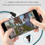 iPhone Charger 10FT Right Angle Long Lightning Cable 90 Degree iPhone Charging Cable for iPhone Xs Max XR X / 8/8 Plus / 7/7 Plus / 6s Plus / 6s / 6 Plus / 5s / 5c / 5se, iPad/iPod (Blue 10FT)