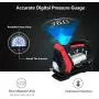 Avid Power Tire Inflator Air Compressor, 12V DC Car Tire Pump with Fast Inflation (0-35Psi within 3mins), LED Light, Digital LCD Display, Auto Shut Off