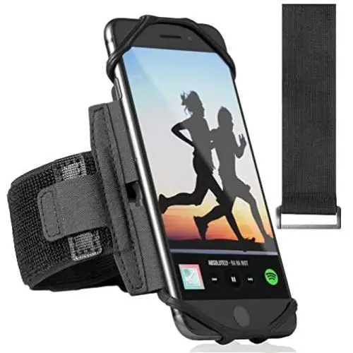360° Rotatable Premium Sports Running Armband for All Phones: iPhone X XR XS Max 8 Plus 7 Plus 6, Samsung Galaxy A8 S10 S9 S8 Edge, LG, HTC, Pixel; Universal Cellphone Holder + Free Extender Strap 360° Rotatable Premium Sports Running Armband for All Phones: iPhone X XR XS Max 8 Plus 7 Plus 6, Samsung Galaxy A8 S10 S9 S8 Edge, LG, HTC, Pixel; Universal Cellphone Holder + Free Extender Strap