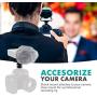 Movo AEK-Z4 Handy Portable Recorder Accessory Kit with Mic Grip, Shock Mount, and Deadcat Windscreen for Zoom H1n, H2n, H4n, H5, H6, Tascam DR-40X, DR-05X, DR-07X, DR-22WL, DR100MKIII