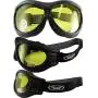 Global Vision Big Ben Goggles 2 Pairs Black Frames 1 Smoke Lens 1 Yellow Lens Global Vision Big Ben Goggles 2 Pairs Black Frames 1 Smoke Lens 1 Yellow Lens