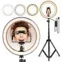 Amconsure LED Ring Light,10" Selfie Ring Light with Adjustable Tripod Stand & Phone Holder for Live Stream/Makeup/YouTube Video/Photography Compatible iPhone Android Amconsure LED Ring Light,10" Selfie Ring Light with Adjustable Tripod Stand & Phone Holder for Live Stream/Makeup/YouTube Video/Photography Compatible iPhone Android