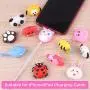 TUPARKA 18 Pcs Cable Protector for iPhone/ipad USB Lightning Cable, Plastic Cute Fish Unicorn Animals Charging Cable Saver, Phone Accessory Protect USB Charger TUPARKA 18 Pcs Cable Protector for iPhone/ipad USB Lightning Cable, Plastic Cute Fish Unicorn Animals Charging Cable Saver, Phone Accessory Protect USB Charger