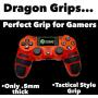 Dragon Grips cell phone grip tape sticker set 13pc black rubber grip tape decals provides excellent iphone grip, phone grip case laptop ipad tablet computer keyboard gaming controllers crafting sewing