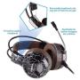 XIBERIA E1 PS4 Gaming Headset Xbox One Headphones Computer PC Mic Stereo Gamer Microphone for PC/Playstation 4/Xbox One/Laptop/Tablet/Cell Phone/Mac