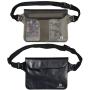 Freegrace Waterproof Pouches with Waist Strap / Pouch Case Bundle Set- Keep Your Phone & Valuables Dry and Safe - Waterproof Dry Bags for Boating Swimming Snorkeling Kayaking Beach Water Parks Pool
