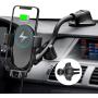 Mpow Car Phone Mount Wireless Charger, Wireless Car Charger 10W/7.5W, Auto-Clamping Car Wireless Charger Air Vent Dashboard Car Mount, Compatible/w iPhone 11 Series/X/XR, Galaxy Note10/S10/S20 Series