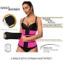 FeelinGirl Women Neoprene Sweat Waist Trainer Corset Trimmer Belt Waist Cincher Body Shaper