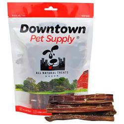 Downtown Pet Supply 6 and 12 inch American Bully Sticks for Dogs Made in USA - Odorless Dog Dental Chew Treats, High in Protein, Great Alternative to Rawhides