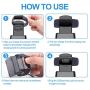 KIMILAR Charger Compatible with Fitbit Charge 3 Charger Dock, Replacement Charger Cable Charging Stand Cradle Station with 4.2ft USB Cord Accessories for Charge 3 / Charge 3 SE Smart Watch