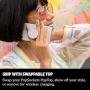 PopSockets: PopGrip with Swappable Top for Phones & Tablets - Sparkle Snow White