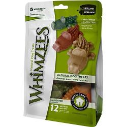 Whimzees Natural Grain Free Dental Dog Treats, Alligator