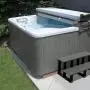 Highwood SPAKIT-FL-CGE Hot Tub Cabinet Spa Replacement Kit, Coastal Gray