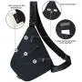 Sling Bag Chest Shoulder Backpack Crossbody Bags for Men Boys Travel Outdoors Sling Bag Chest Shoulder Backpack Crossbody Bags for Men Boys Travel Outdoors